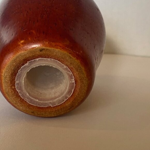 Vintage wooden Pepper and Salt. Pear and Apple! Wooden - Picture 9 of 10
